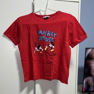 Disney Mickey Mouse Red T-Shirt